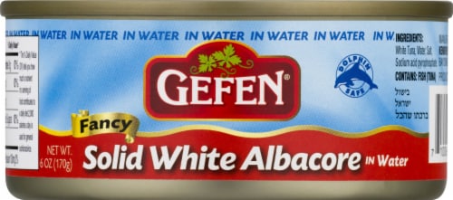 Gefen Solid White Tuna in Water Perspective: front