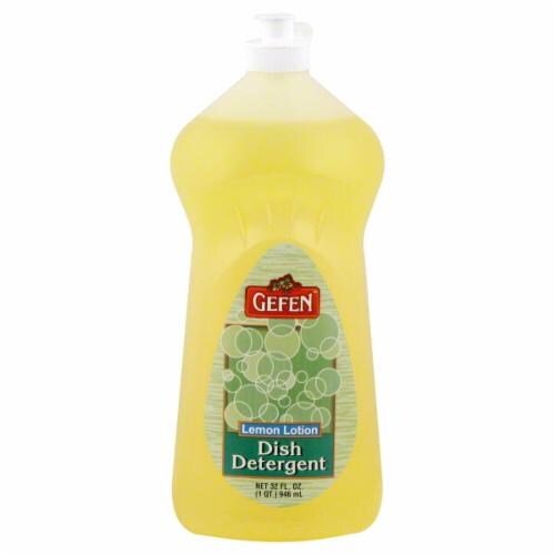Gefen Lemon Lotion  Dish Detergent Perspective: front