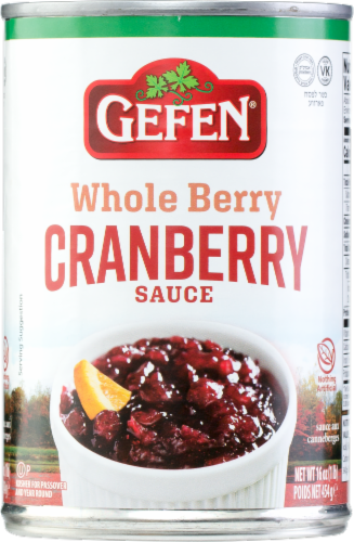 Gefen® Cranberry Sauce Whole Perspective: front