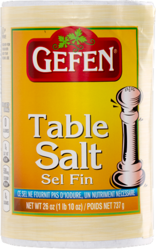 Gefen® Table Salt Perspective: front
