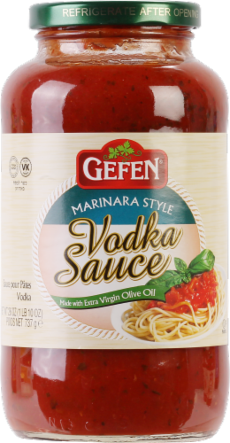Gefen® Marinara Style Vodka Pasta Sauce Perspective: front