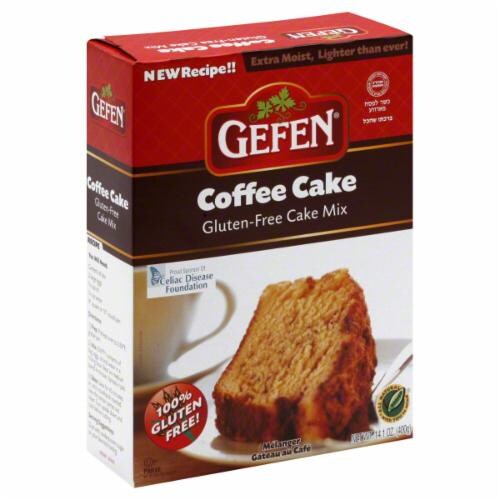 Gefen Gluten Free Coffee Cake Cake Mix Perspective: front