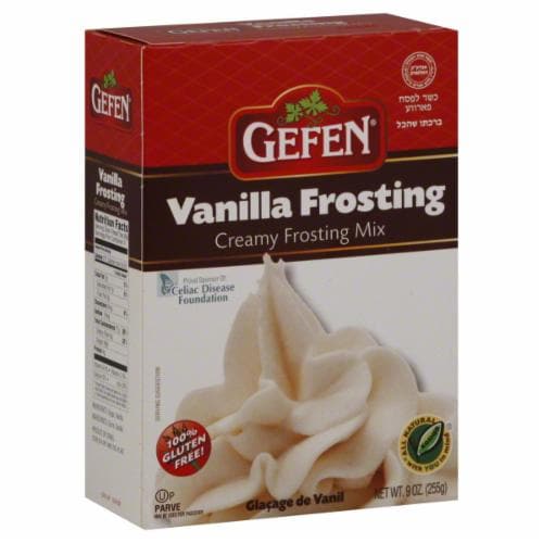 Geven Vanilla Frosting Mix Perspective: front
