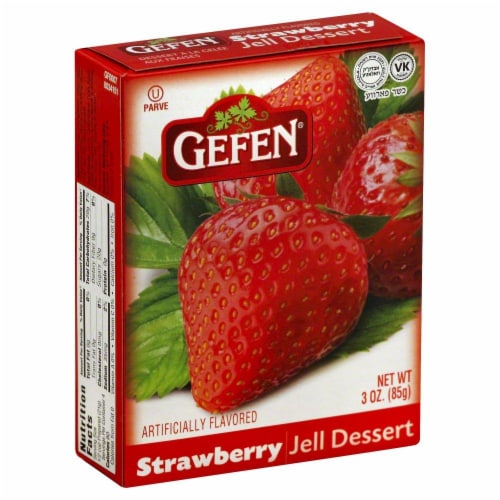 Gefen Strawberry Jell Desert Perspective: front