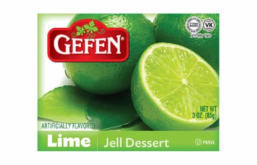 Gefen Lime Jell Dessert Perspective: front