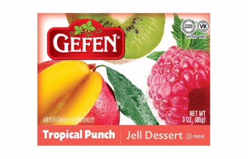 Gefen Tropical Punch Jell Dessert Perspective: front