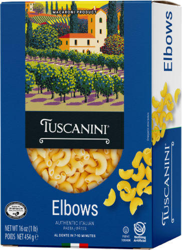 Tuscanini® Elbows Pasta Perspective: front