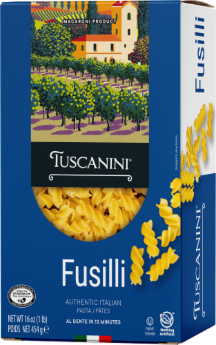 Tuscanini® Fusilli Pasta Perspective: front