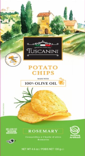 Tuscanini® Rosemary Potato Chips Perspective: front