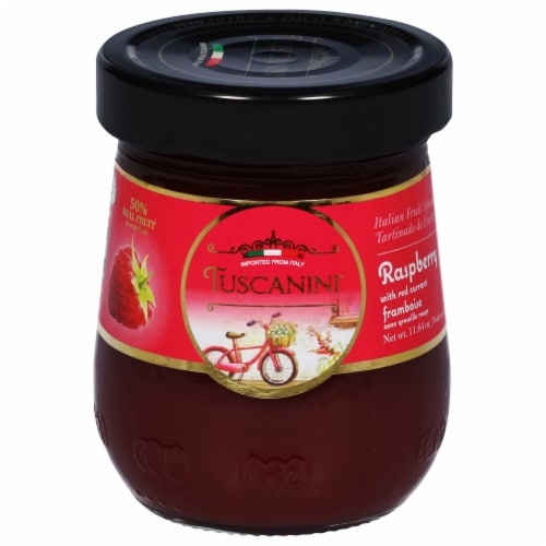 Tuscanini Raspberry Italian Fruit Spread Perspective: front