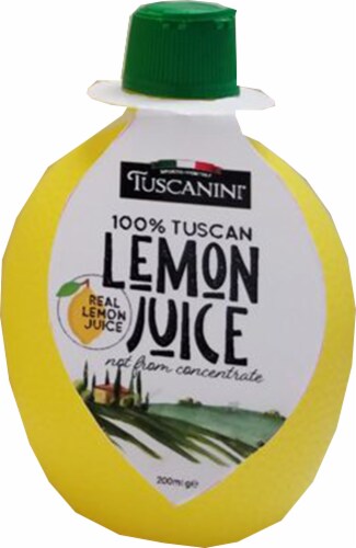 Tuscanini® 100% Tuscan Lemon Juice Perspective: front