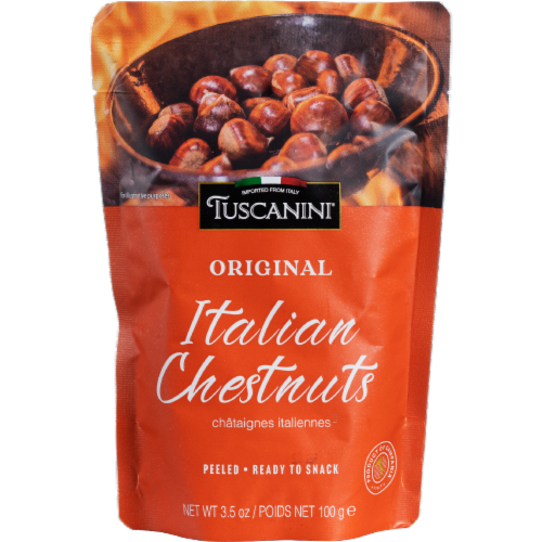 Tuscanini Roasted Chestnuts Perspective: front