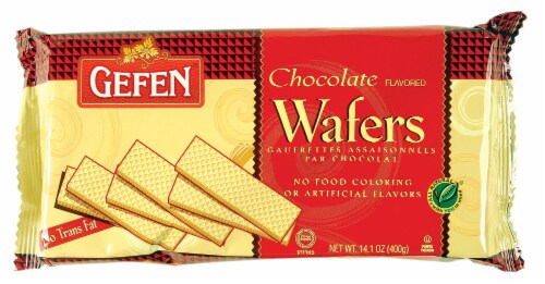 Gefen® Chocolate Wafers Perspective: front