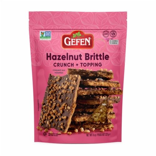 Gefen Hazelnut Brittle Perspective: front