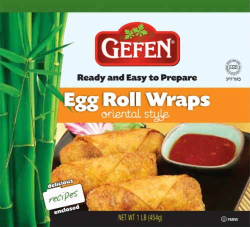 Gefen® Oriental Style Egg Roll Wraps Perspective: front