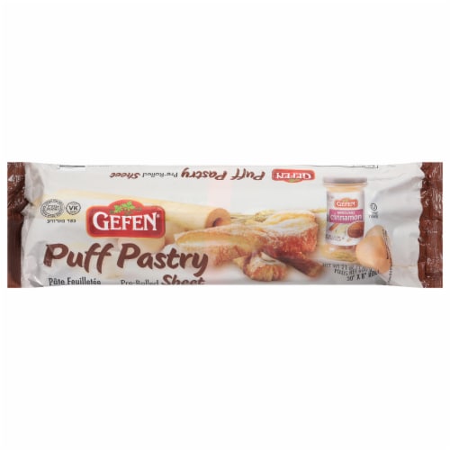 Gefen® Puff Pastry Sheet Perspective: front