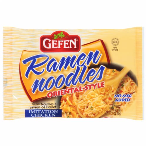 Gefen® Chicken Flavored Oriental-Style Ramen Noodles Perspective: front