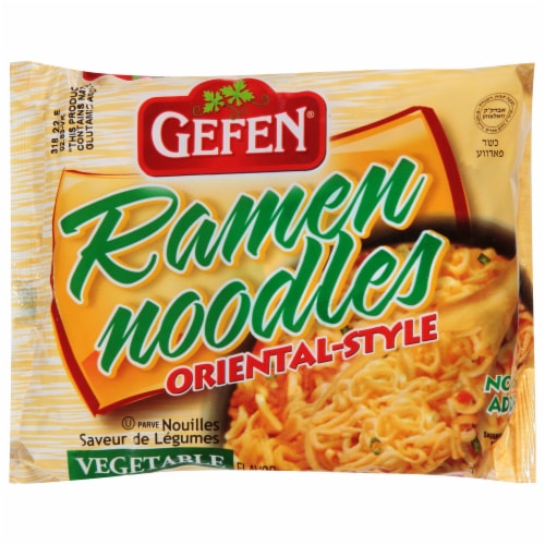 Gefen® Vegetable Flavored Oriental-Style Ramen Noodles Perspective: front