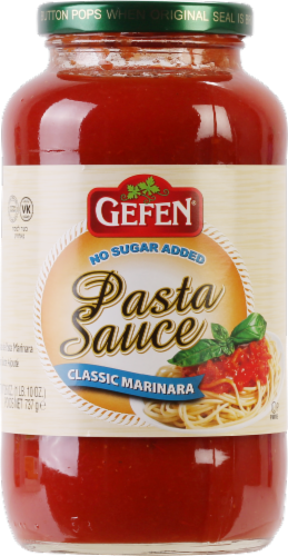 Gefen® No Sugar Added Marinara Sauce Perspective: front