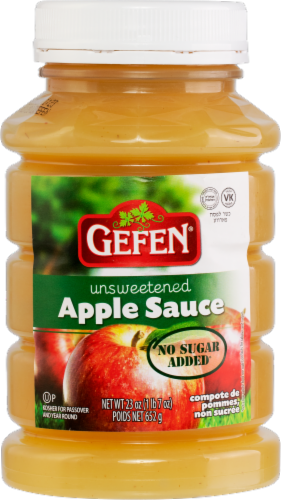 Gefen® Natural Unsweetened Apple Sauce Perspective: front