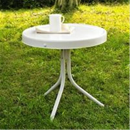 Crosley retro online metal side table