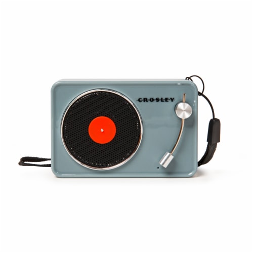 Crosley Mini Turntable Bluetooth Speaker - Tourmaline Perspective: front