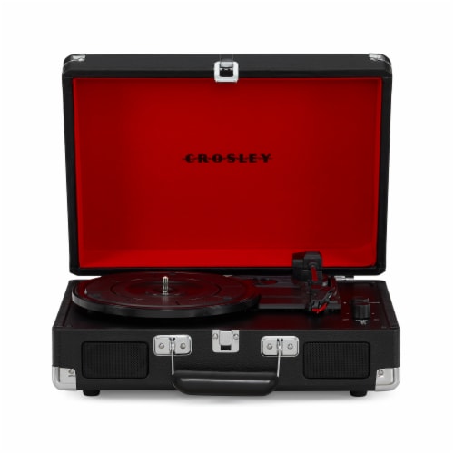Crosley Electronics Cruiser Plus Turntable - Black Perspective: front