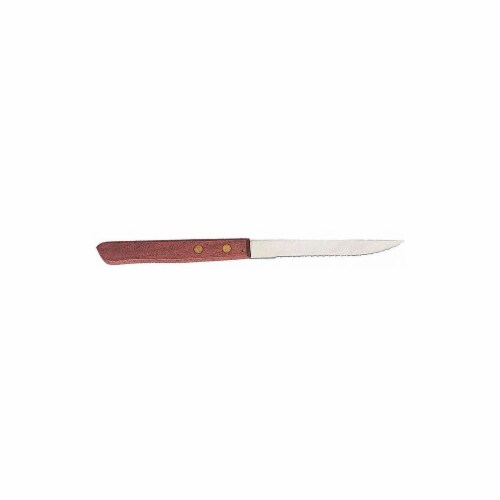 Crestware Steak Knife,4-9/64 in.L,Pointed Tip,PK12  SKPW1 Perspective: front