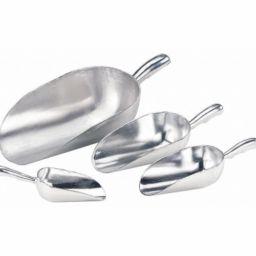 Crestware Aluminum Scoop,24 oz.  AS24 Perspective: front