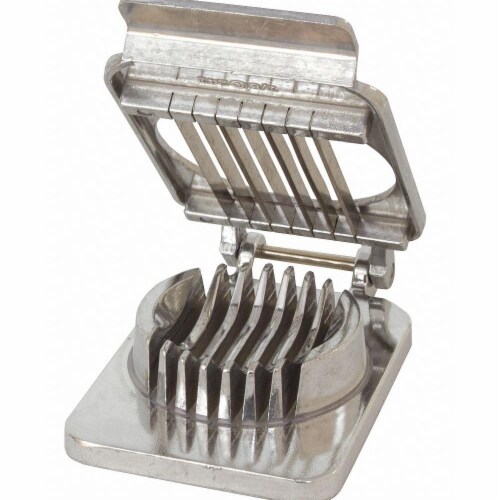 Crestware Mushroom Slicer,8 Cuts,1/4 in W,Aluminum  AMS Perspective: front
