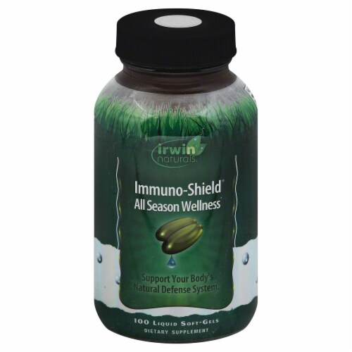 Irwin Naturals Immuno-Shield Supplement Perspective: front
