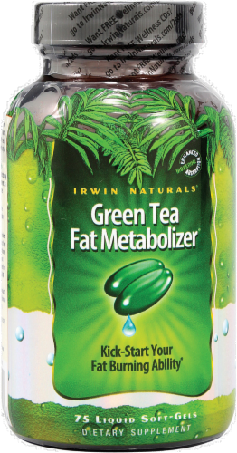 Irwin Naturals Green Tea Fat Metabolizer Perspective: front