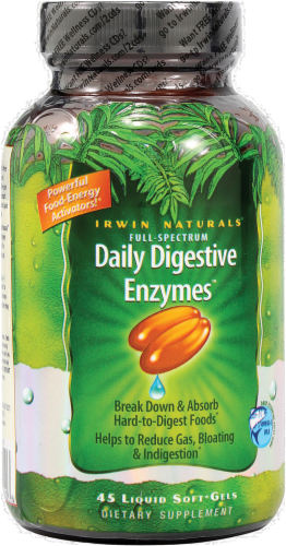 Irwin Naturals Daily Digestive Enzymes Perspective: front