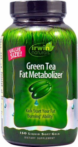 Irwin Naturals  Green Tea Fat Metabolizer® Perspective: front