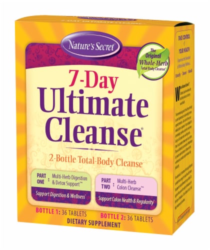Natures Secret 7 Day Ultimate Cleanser By Irwin Perspective: front