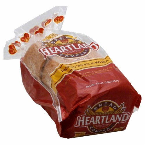 Heartland Honey Whole Wheat Bread Perspective: front