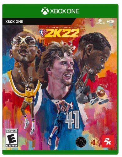 NBA 2K22 75th Anniversary Edition (Xbox One) Perspective: front