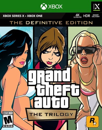 Grand Theft Auto: The Trilogy - The Definitive Edition (Xbox One) Perspective: front