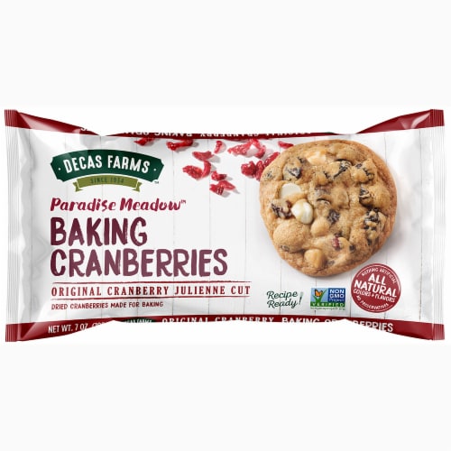 Paradise Meadows™ Julienne Dried Cranberries Perspective: front
