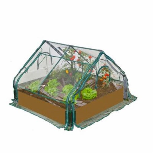 Zenport SH3222A-10PK Three Tier Greenhouse Plant Growing Shelving Station Box Of 10