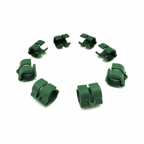 Zenport SH32Clip Greenhouse shelf clips  bag of 8 clips Perspective: front