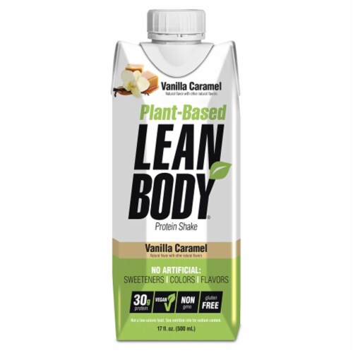 Lean Body RTD Plant-Based Vanilla Protein Shake Perspective: front