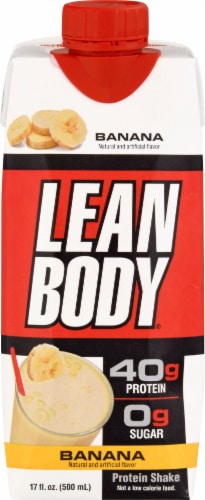 Labrada Lean Body Hi Protein Shake - Banana Perspective: front