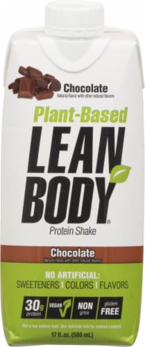 Labrada Lean Body® Plant Based Chocolate Shake Perspective: front