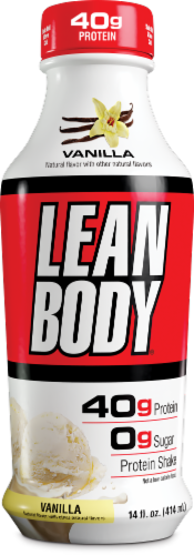 Lean Body® Vanilla Protein Shake Perspective: front