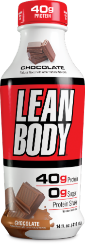 Lean Body® Chocolate Protein Shake Perspective: front