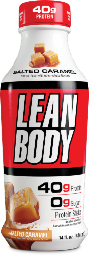 Lean Body® Ready to Drink Salted Caramel Protein Shake Perspective: front