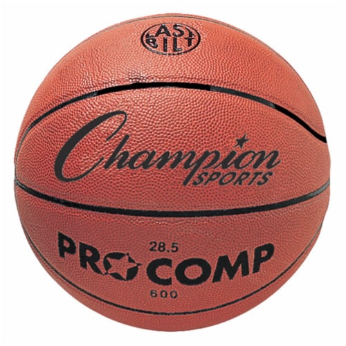 Champion Sports C600 28.5 in. Composite Game Basketball, Orange Perspective: front