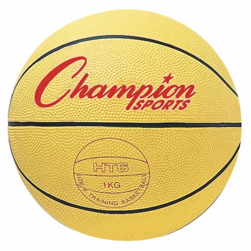 Champion Sports HT6 28.5 in. Weighted Basketball Trainer, Black Perspective: front