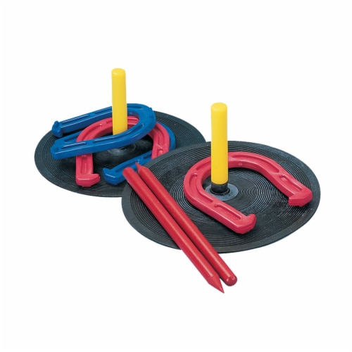 Champion sports rubber horseshoe set top